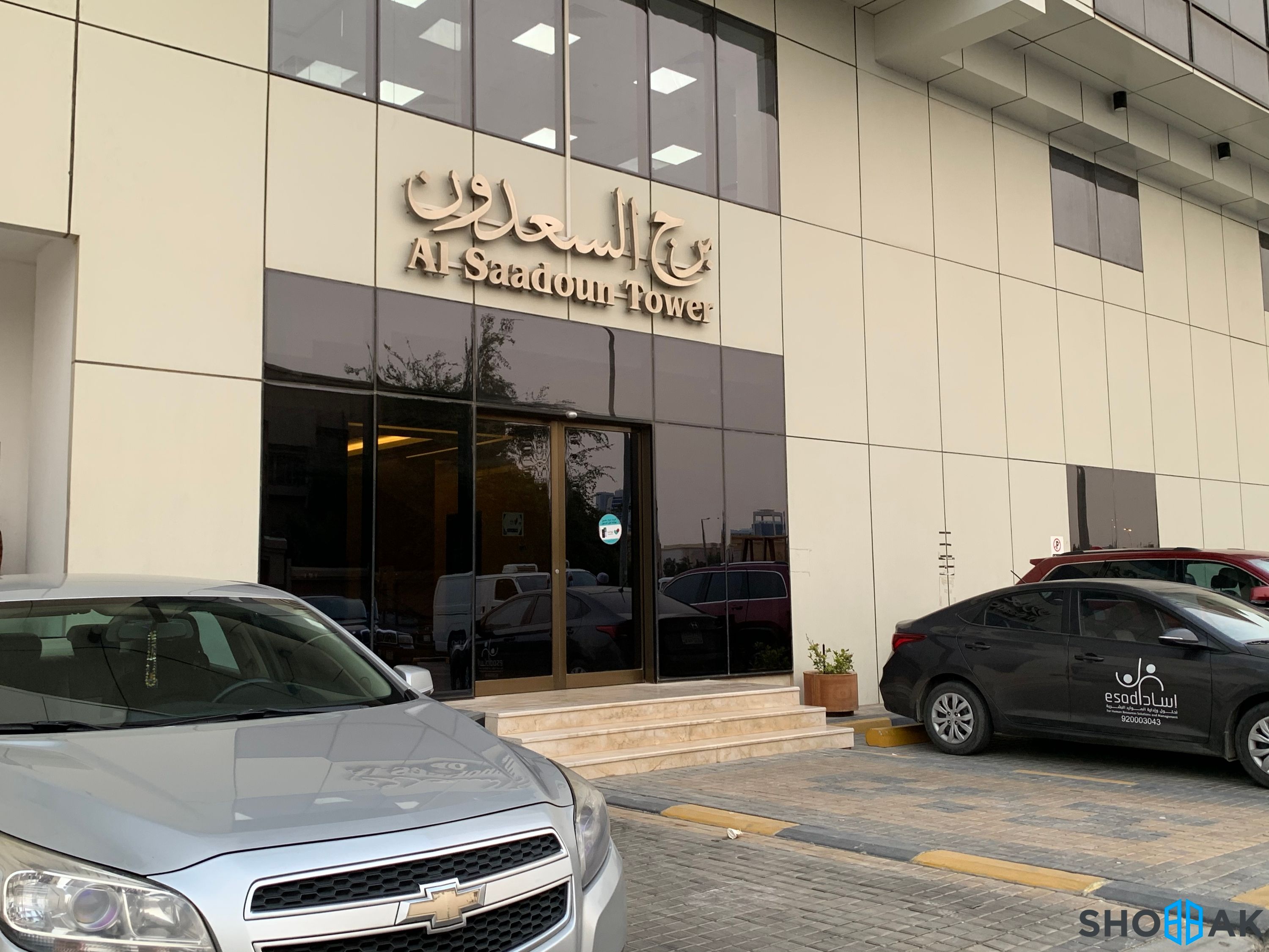 مكتب للايجار - شارع خالد بن الوليد - حي الراكة الشمالية  شباك السعودية