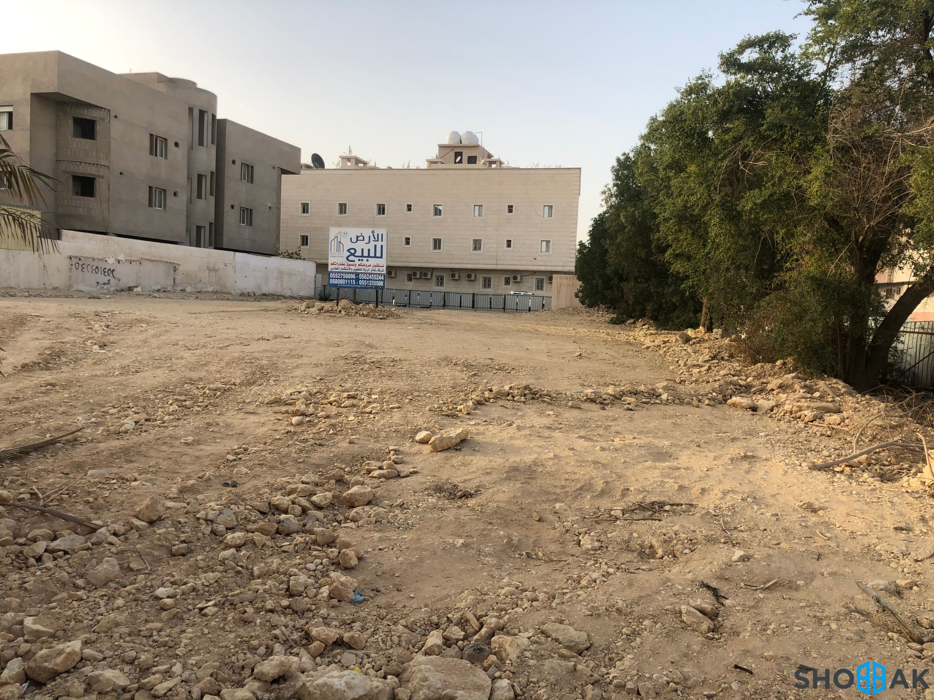 أرض للبيع - شارع الحارث بن الحباب - حي الضباط شباك السعودية
