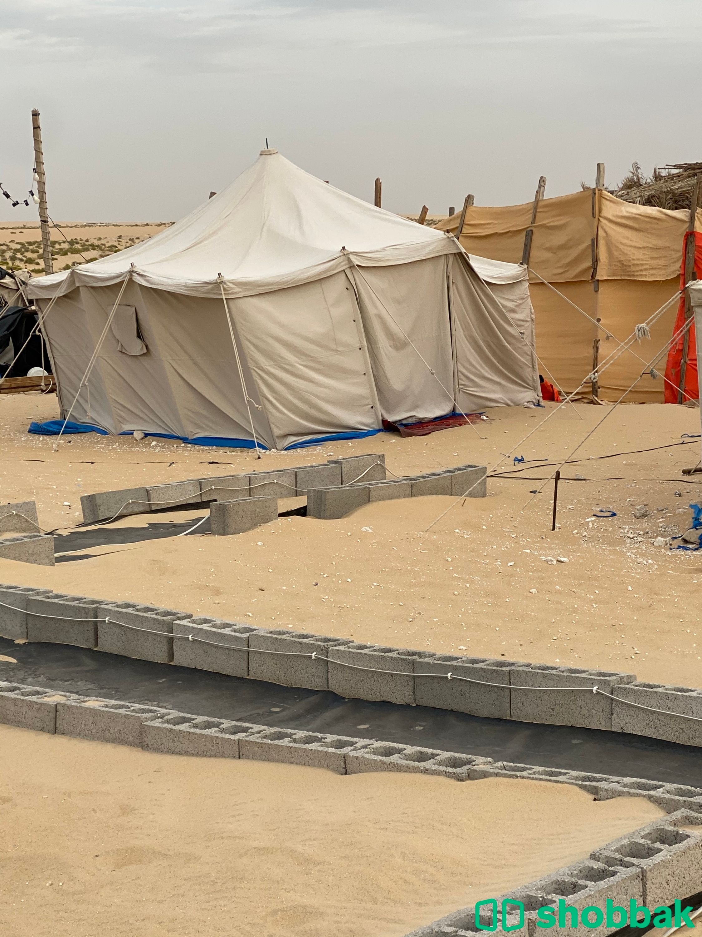 مخيم نسيم الليالي للايجار على طريق المطار الدمام شباك السعودية
