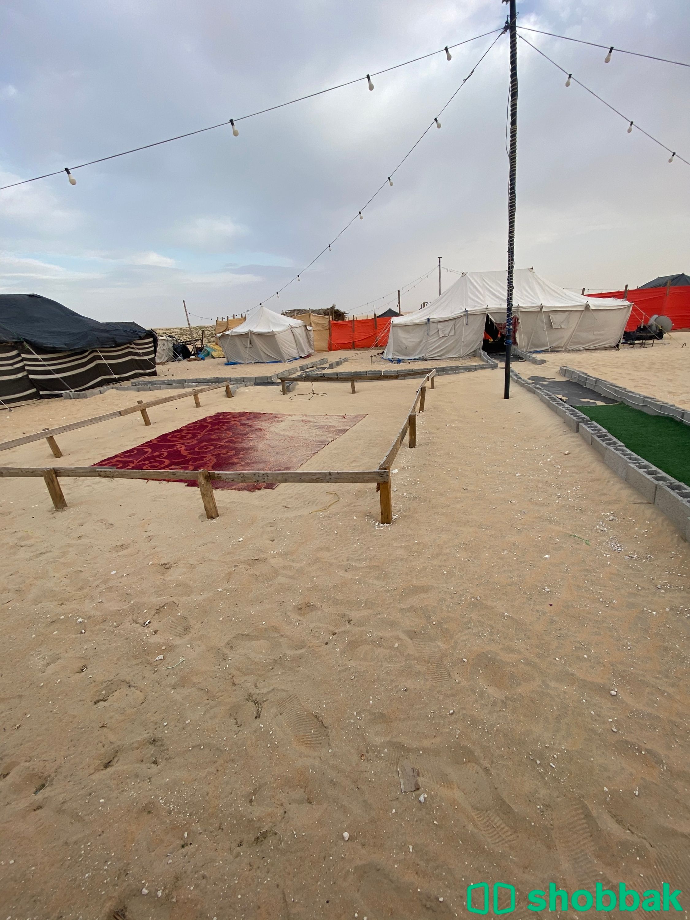 مخيم نسيم الليالي للايجار على طريق المطار الدمام Shobbak Saudi Arabia