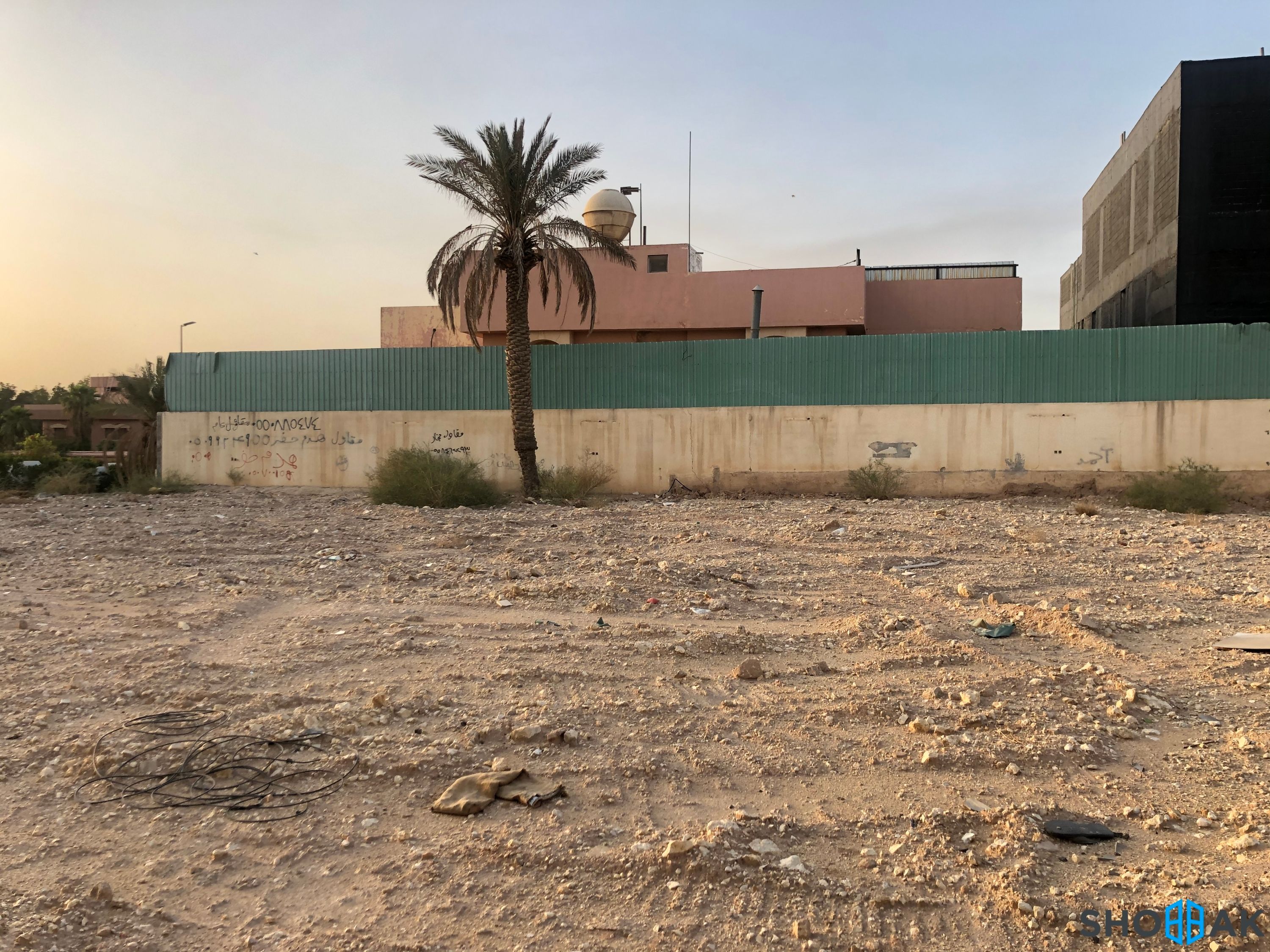 ارض للبيع - شارع المقرن - حي الربوة  شباك السعودية