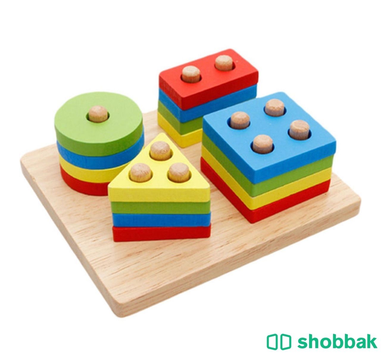 17 قطعة ألعاب مطابقة الشكل الهندسي سم مكعبات قابلة للفصل والإزالة للأطفال حتى سن شباك السعودية