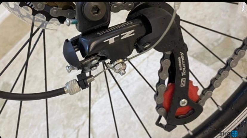 سيكل كنق استعمال واحد فقط حجم:26 فل الامنيوم كل شي شيمانو مكينته TZ SHIMANO شباك البحرين