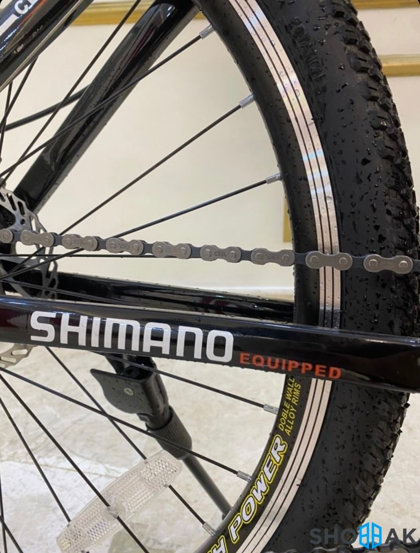 سيكل كنق استعمال واحد فقط حجم:26 فل الامنيوم كل شي شيمانو مكينته TZ SHIMANO شباك البحرين
