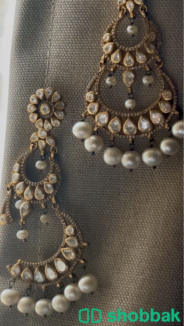 Amrapali pearl earrings Shobbak Saudi Arabia