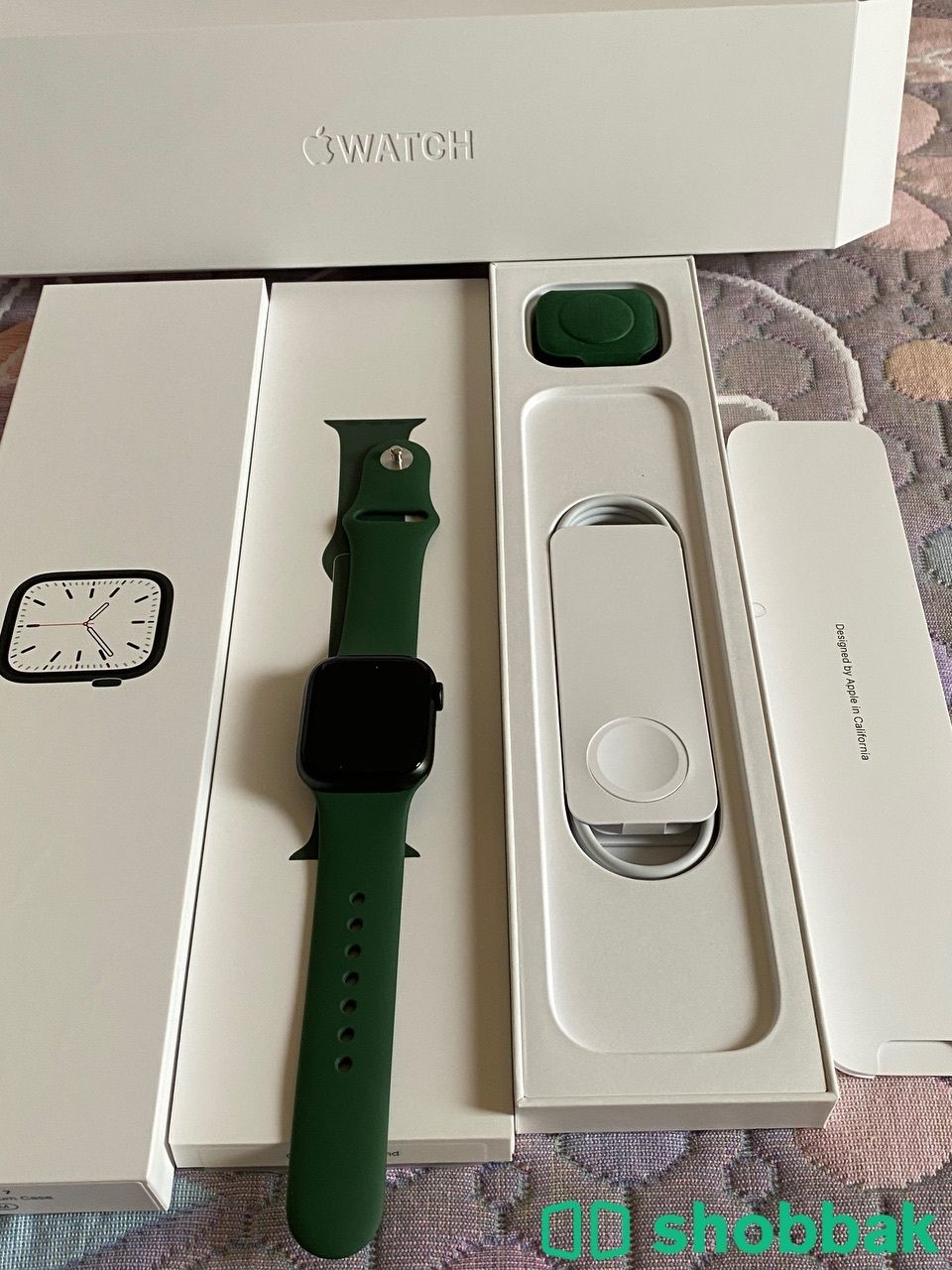 Apple watch series 7 GPS aluminum 41mm شباك السعودية