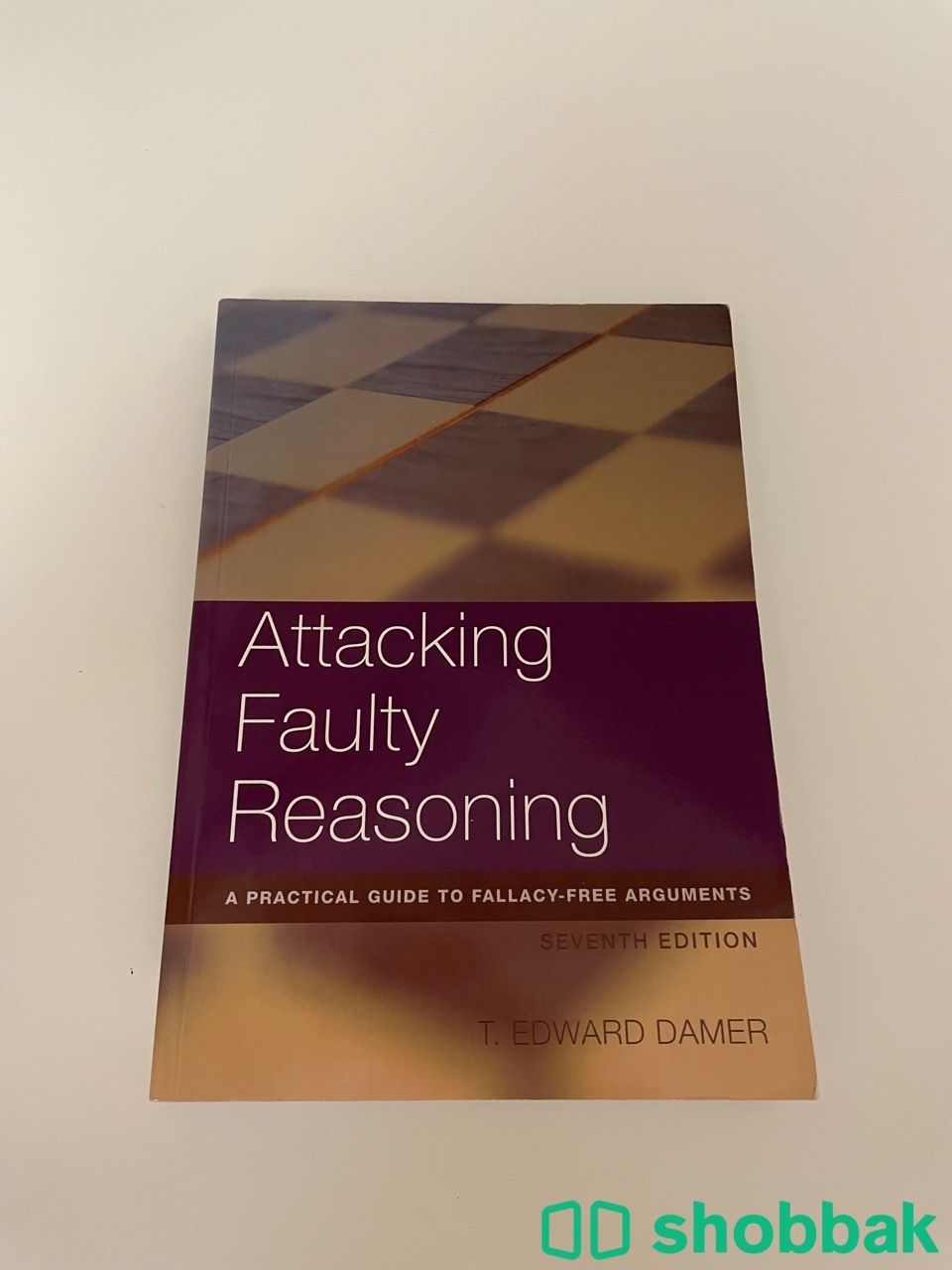 Book called attacking faulty reasoning for selling  Shobbak Saudi Arabia