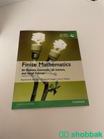 Book called finite mathematics for selling Shobbak Saudi Arabia