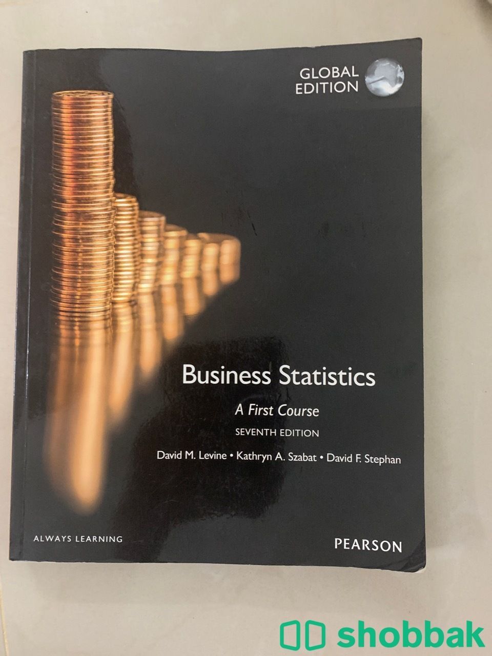 Business Statistics Book (كتاب إحصاء إداري ) Shobbak Saudi Arabia