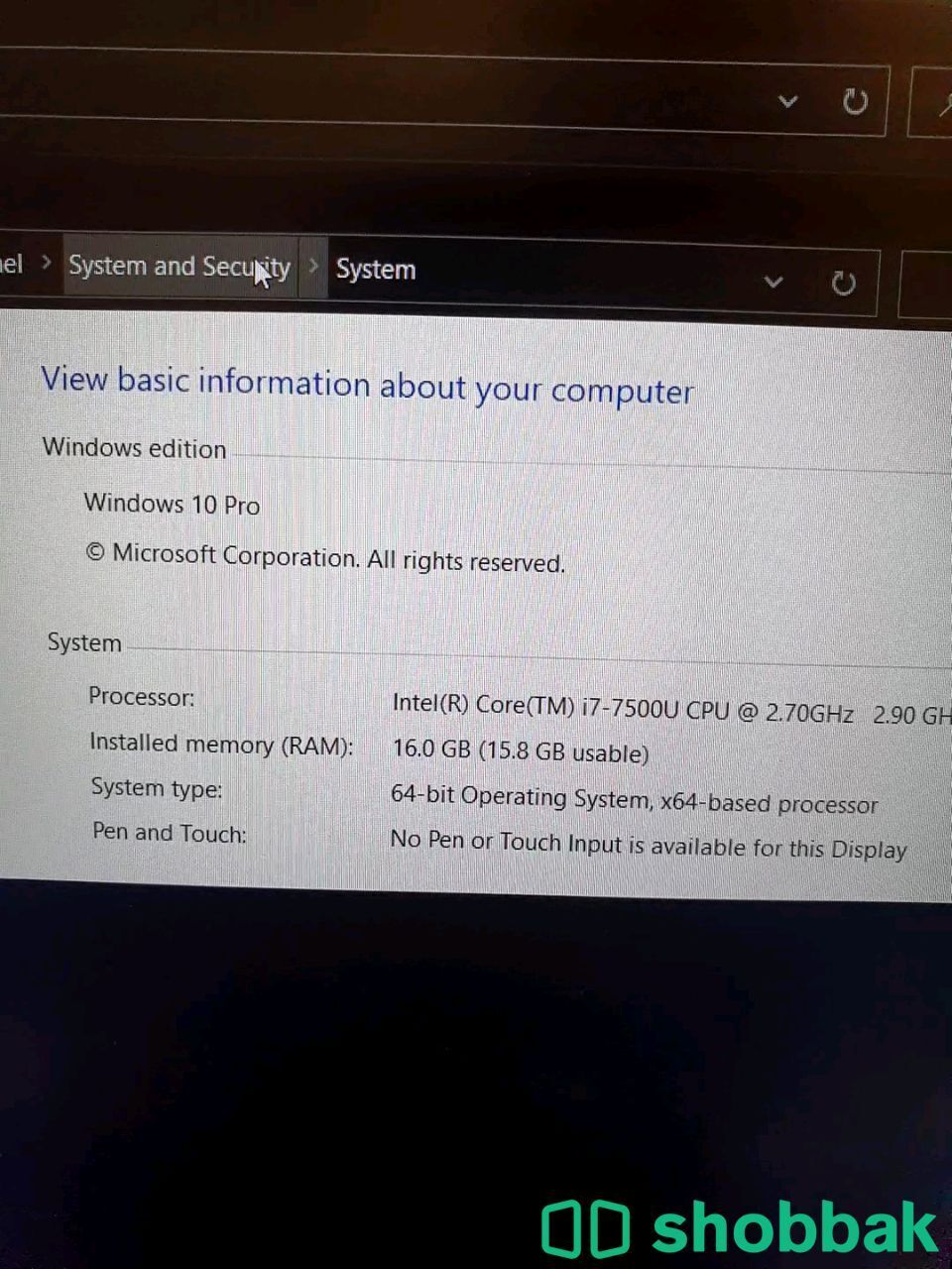 DELL LAPTOP  شباك البحرين