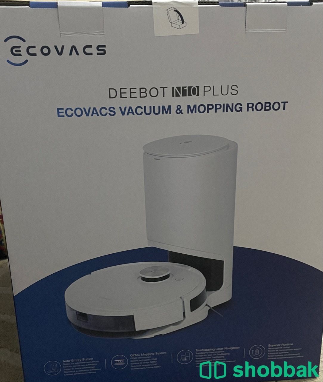 Ecovacs N10 + مكنسة ذكية  Shobbak Saudi Arabia