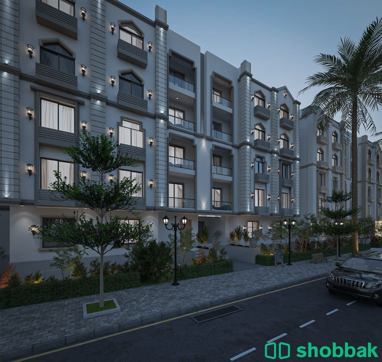 exterior facade design  Shobbak Saudi Arabia