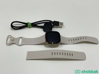 Fitbit Sense (Beige) ساعة فيتبيت سينس لون بيج شباك السعودية