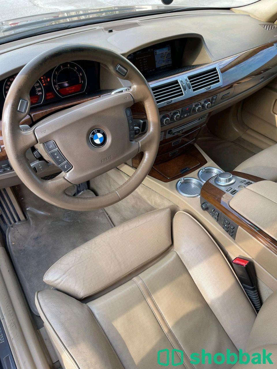 for sale bmw 740li 2007 شباك البحرين