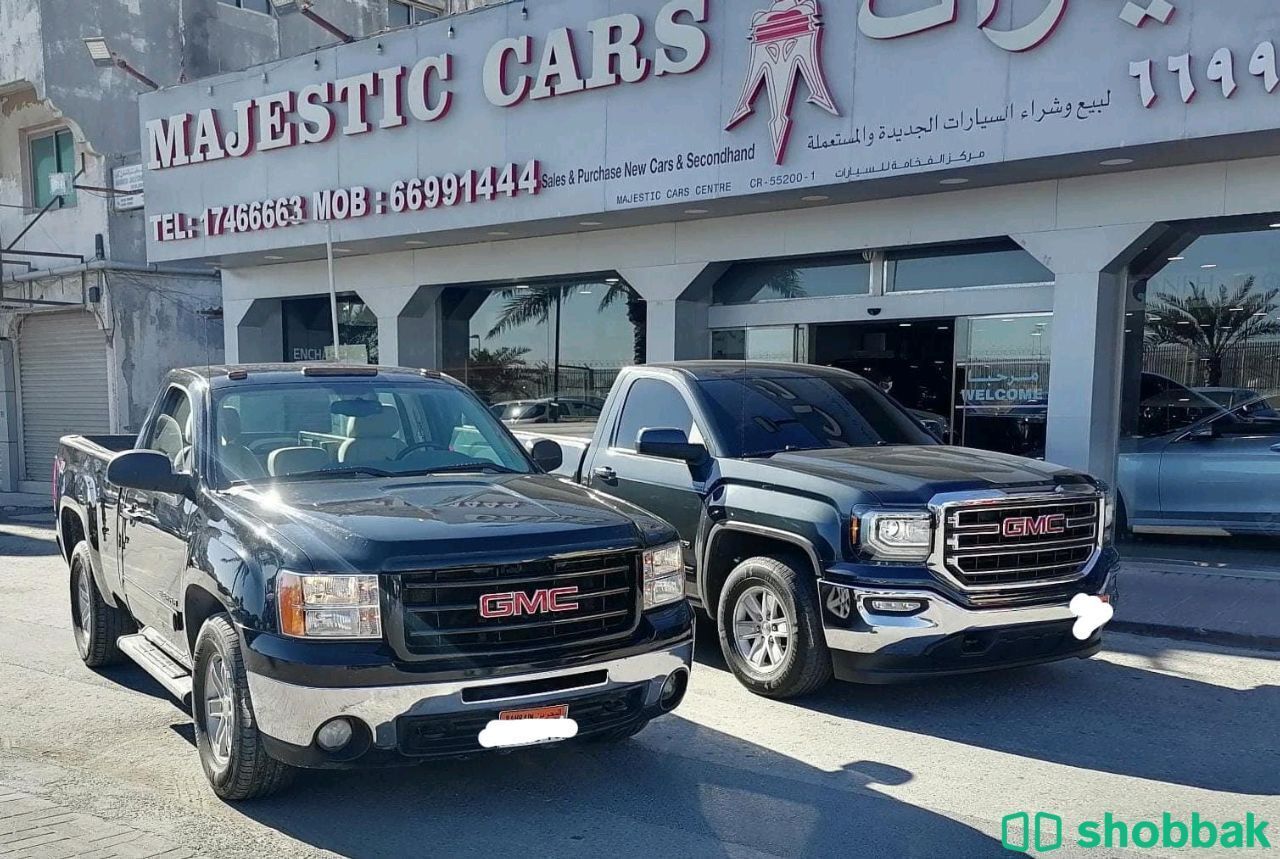 For Sale Gmc Sierra 2013 and 2018 Shobbak Bahrain