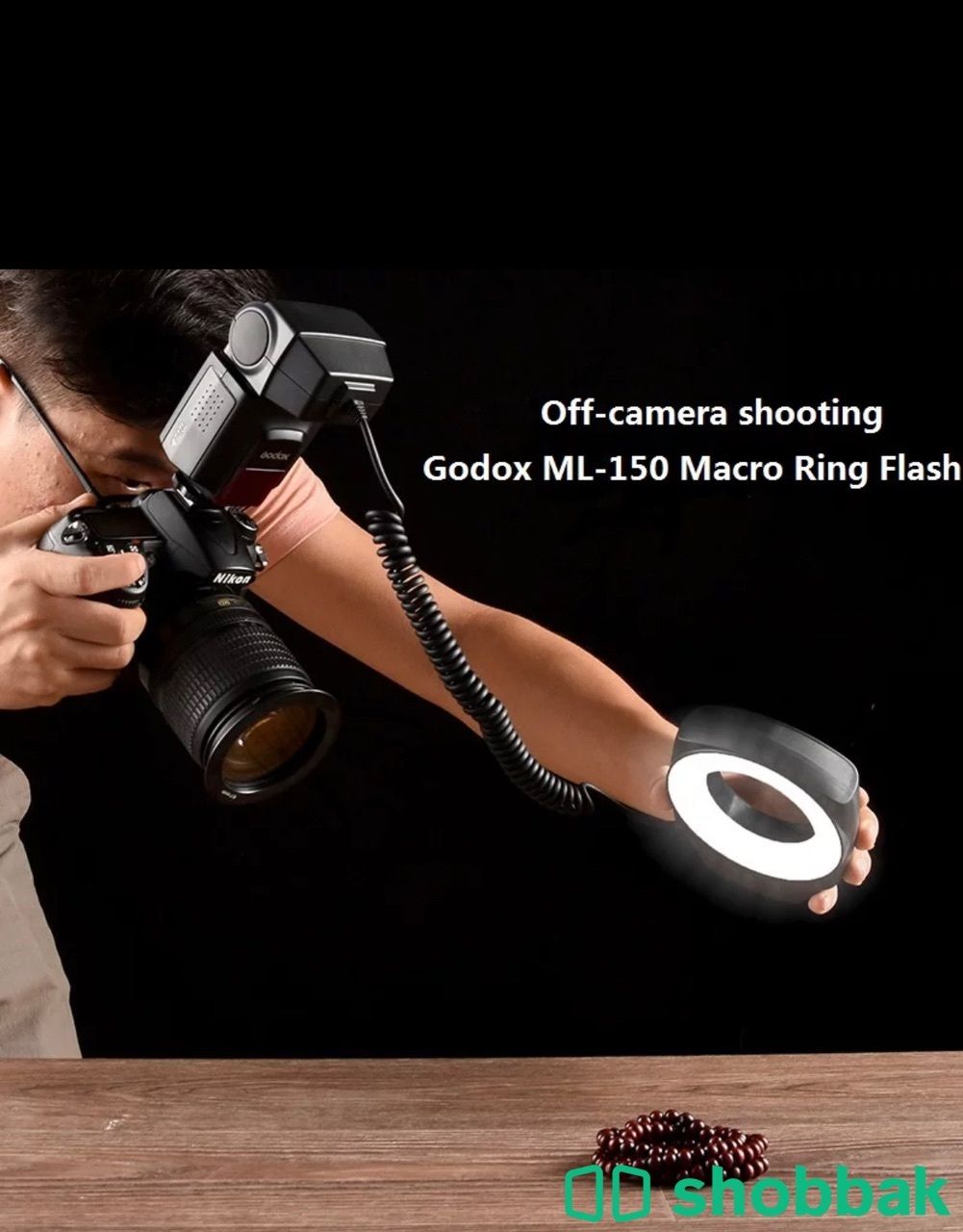 Godox ML-150 flash شباك السعودية