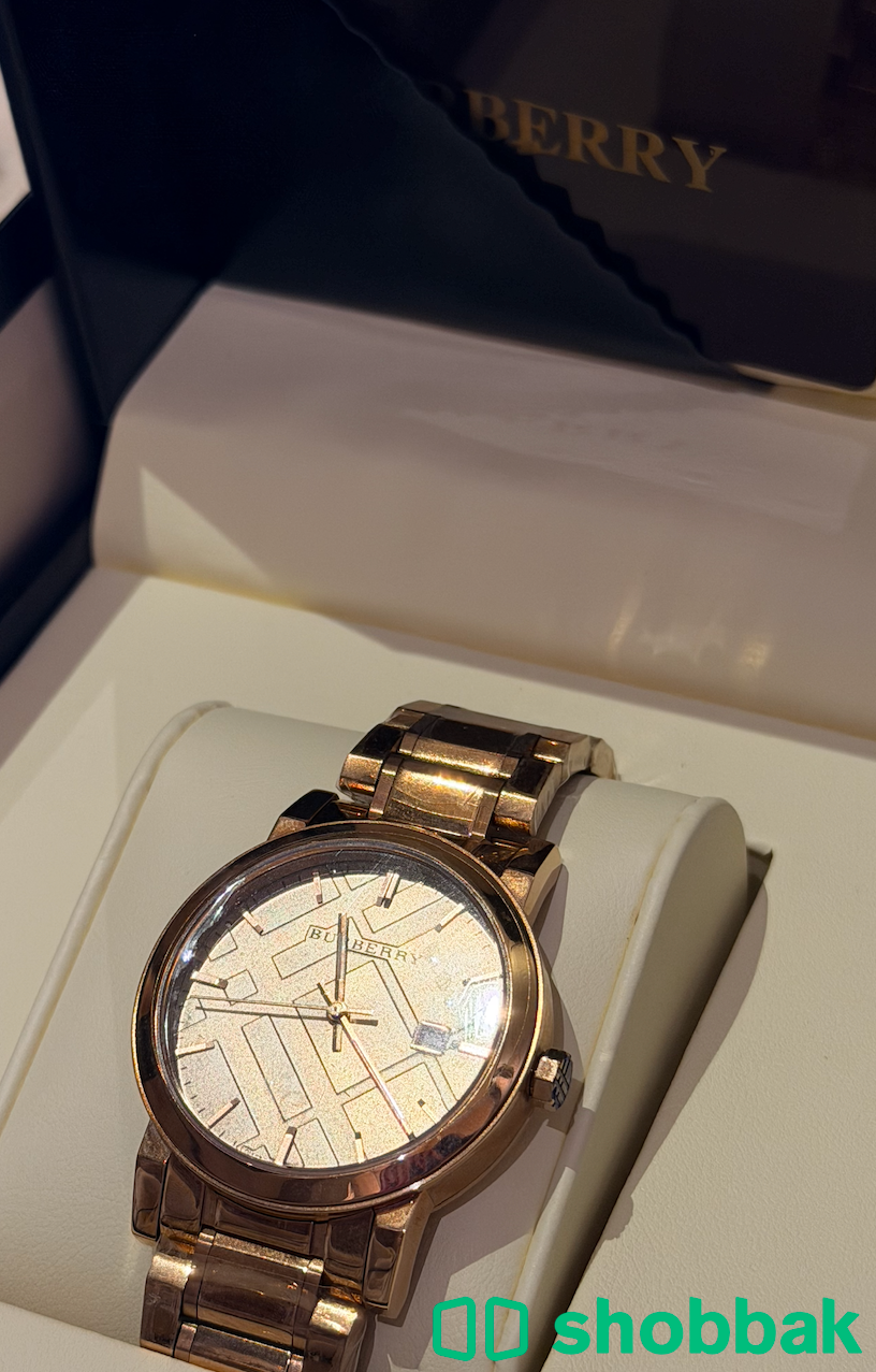 Gold Stainless Steel Watch – High-Quality Replica – Full Set شباك البحرين