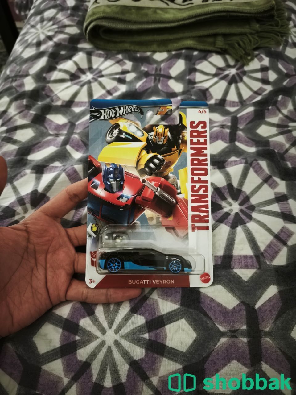 Hot Wheels Transformers Bugatti Veyron | sealed شباك السعودية