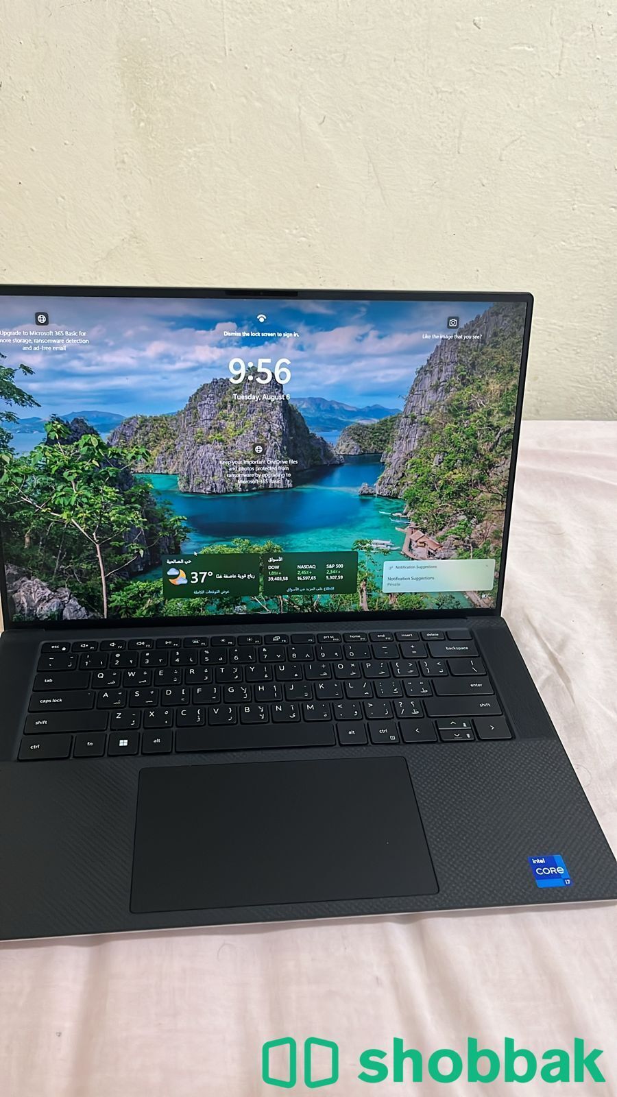 Laptop dell xps 15 9520  شباك السعودية