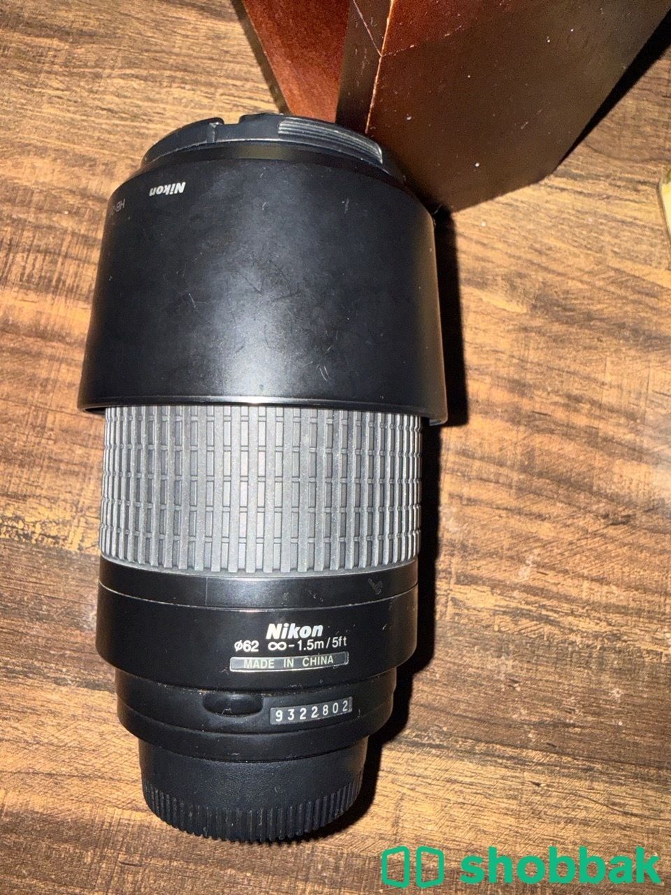 Lens used only during studies Nikon 70-300mm f/4-5.6G ED-IF AF-S VR Zoom Lens Bl Shobbak Saudi Arabia