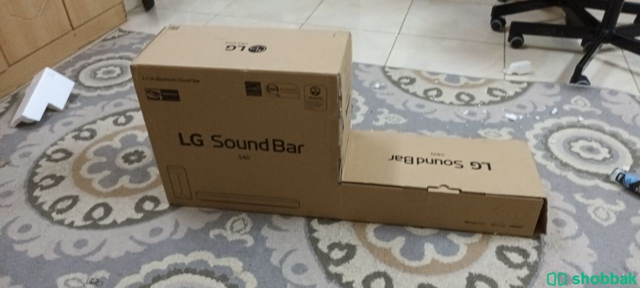 LG SOUND BAR 300W ال جي ساوند بار  Shobbak Saudi Arabia