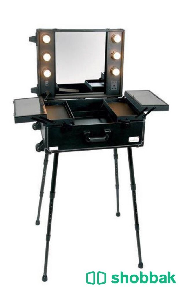Makeup table with LED lights 3 colors تسريحة  Shobbak Bahrain