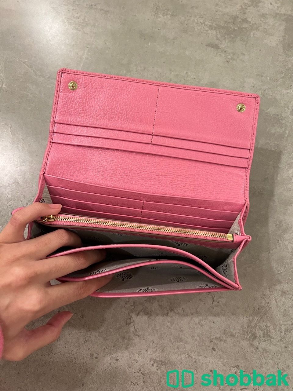 Mulberry Pink Wallet - محفطة ملبيري ورديه شباك السعودية