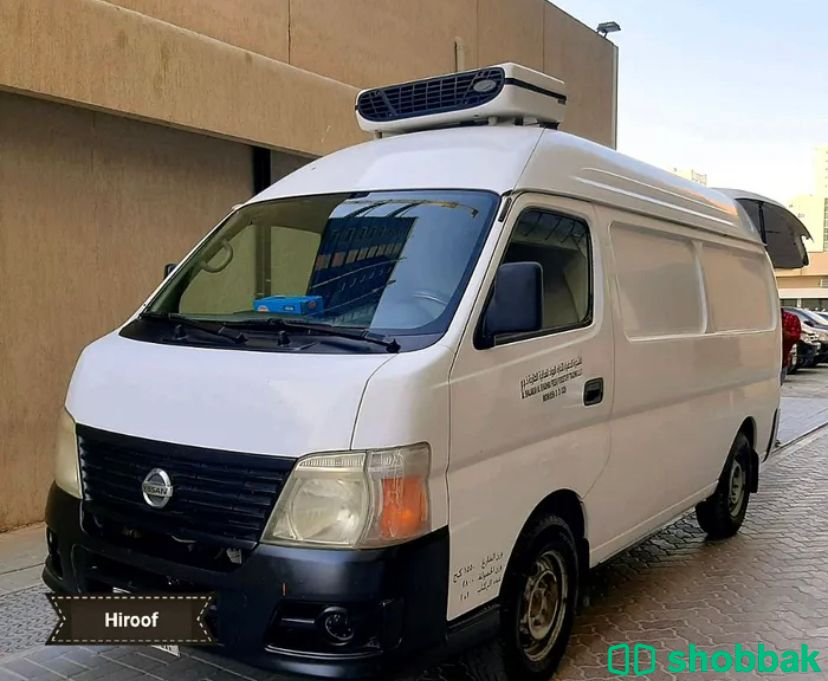 Nissan Urvan Hi-Roof Van with Chiller شباك الإمارات العربية المتحدة