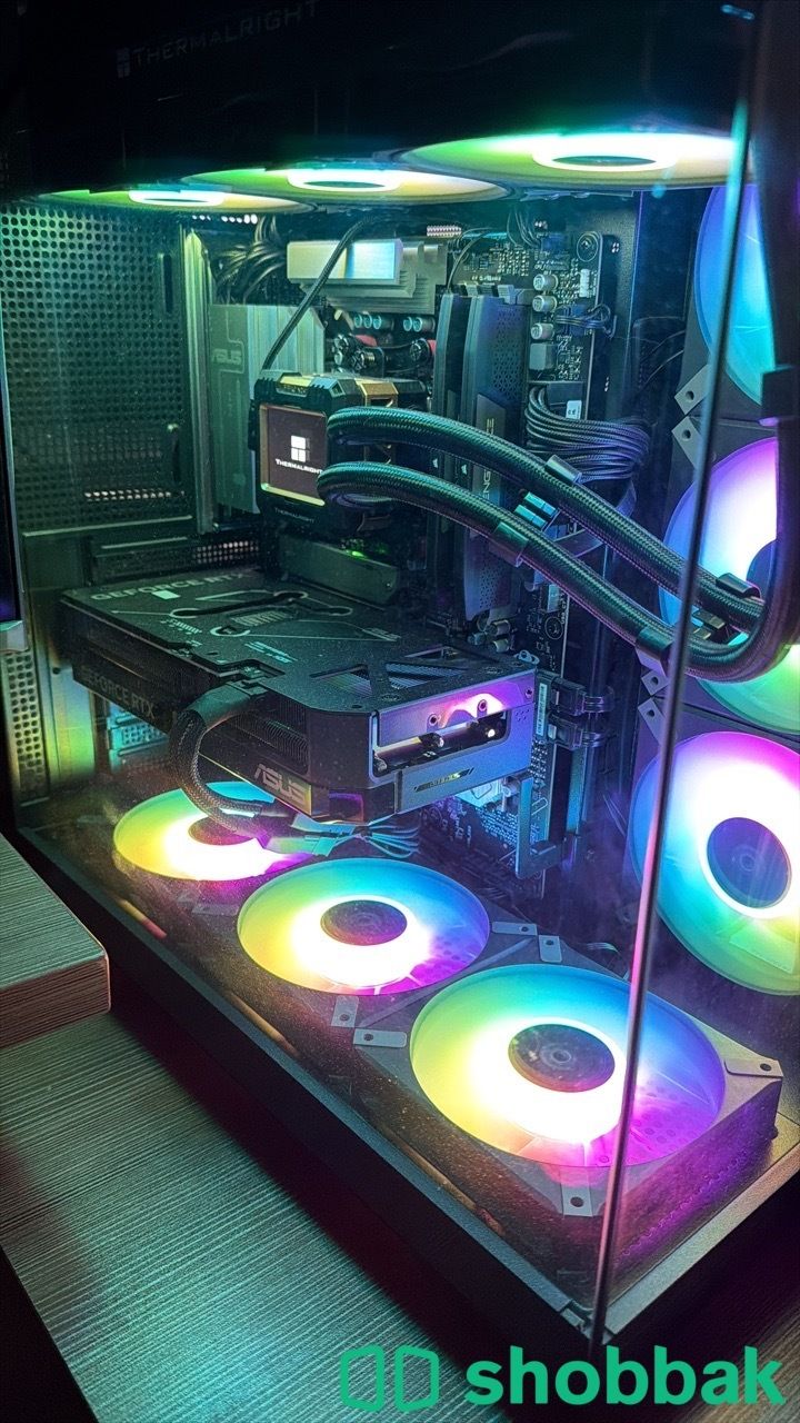  PC Gaming قوي للبيع – Ryzen 7 7800X3D / RTX 5070 / 16GB DDR5 + شاشة اختيارية شباك السعودية