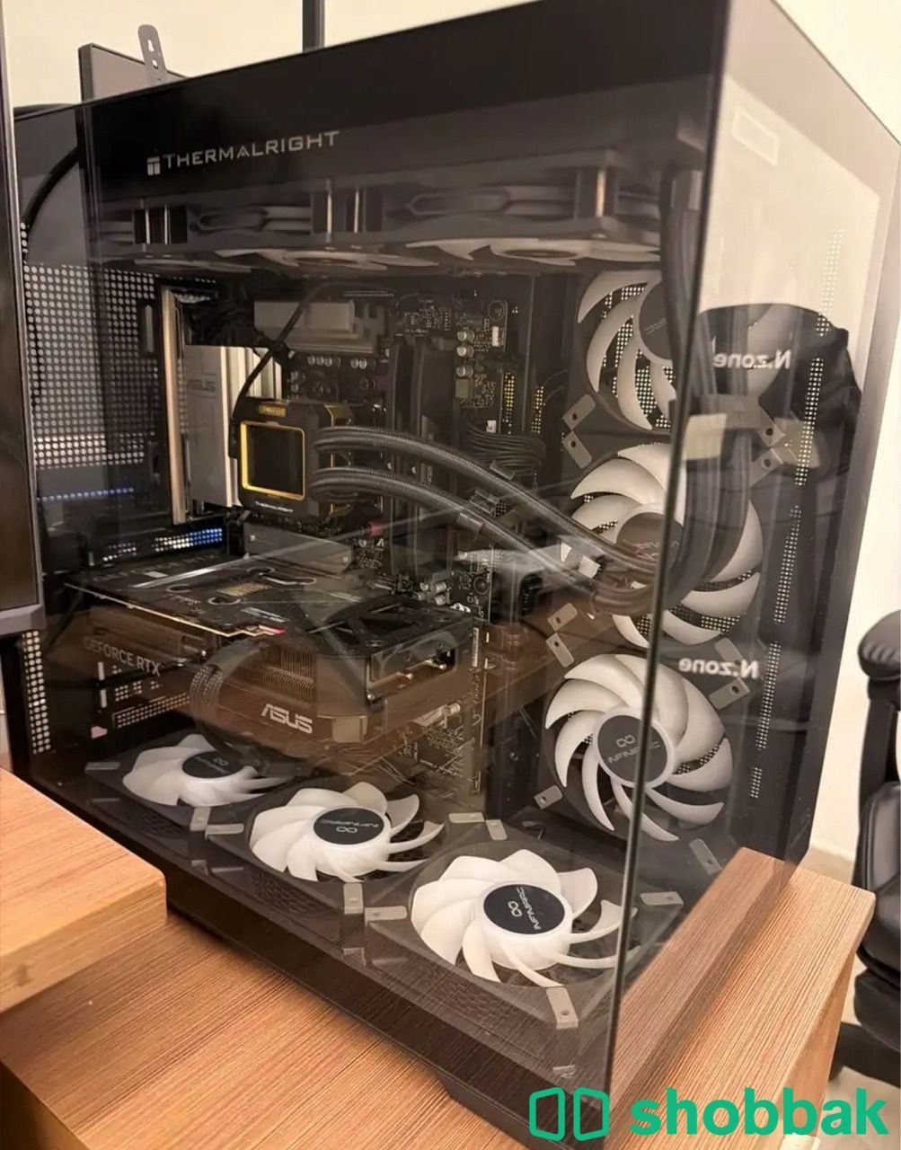  PC Gaming قوي للبيع – Ryzen 7 7800X3D / RTX 5070 / 16GB DDR5 + شاشة اختيارية شباك السعودية