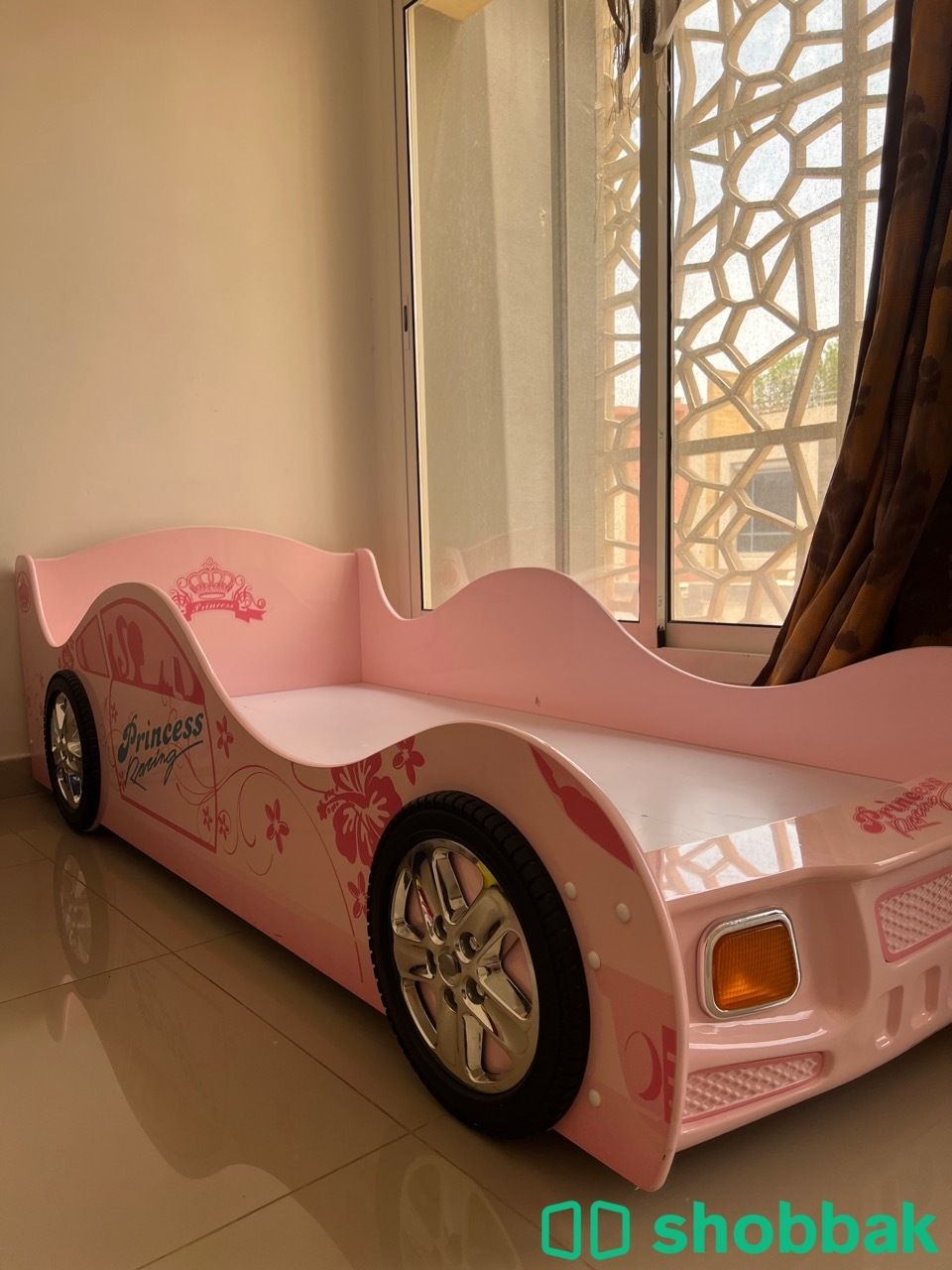 Pink Barbie Car Bed  شباك السعودية