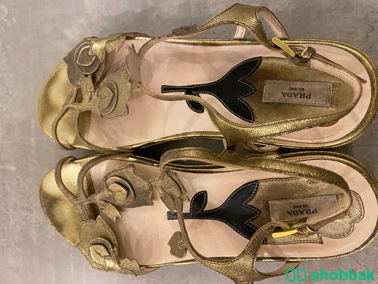 Prada Sandals. صندل برادا Shobbak Saudi Arabia