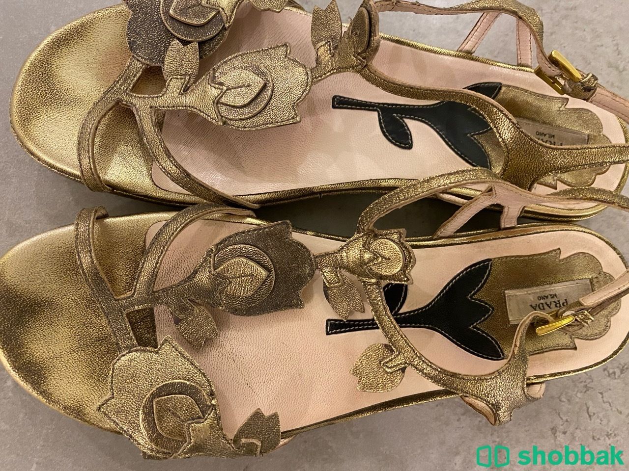 Prada Sandals. صندل برادا Shobbak Saudi Arabia