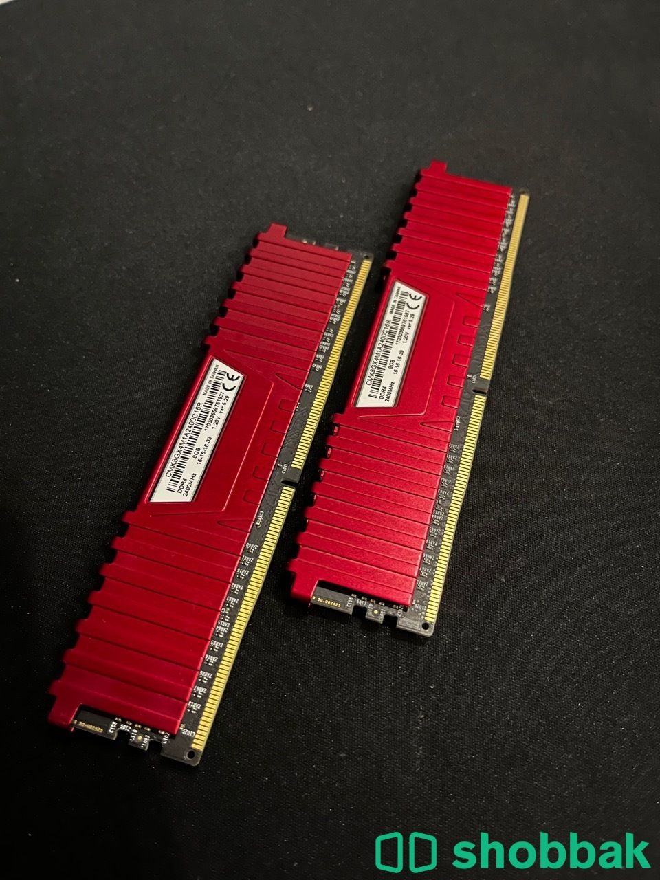 Ram 16gb (8gb x 2) DDR4 2400mhz Vengeance    شباك السعودية