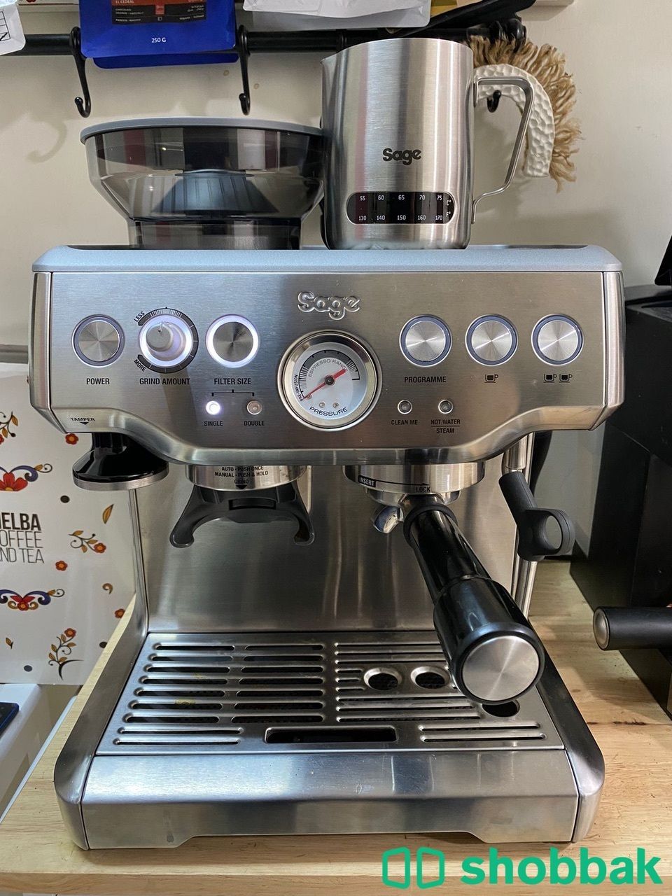 sage ماكينة قهوة بريفل Shobbak Saudi Arabia