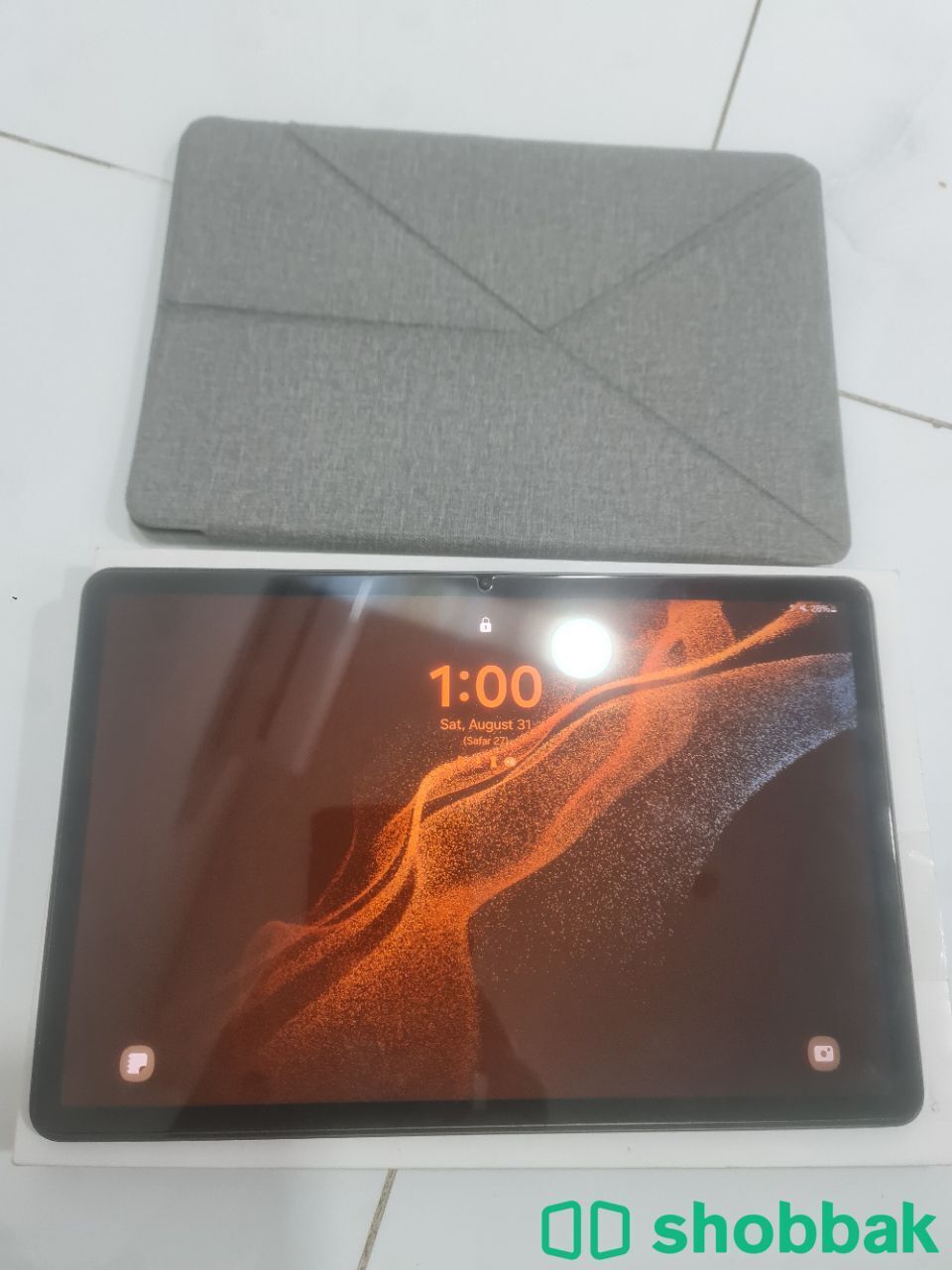 Samsung Tab S8+5G اخو الجديد اصلي سناب دراجون شباك السعودية