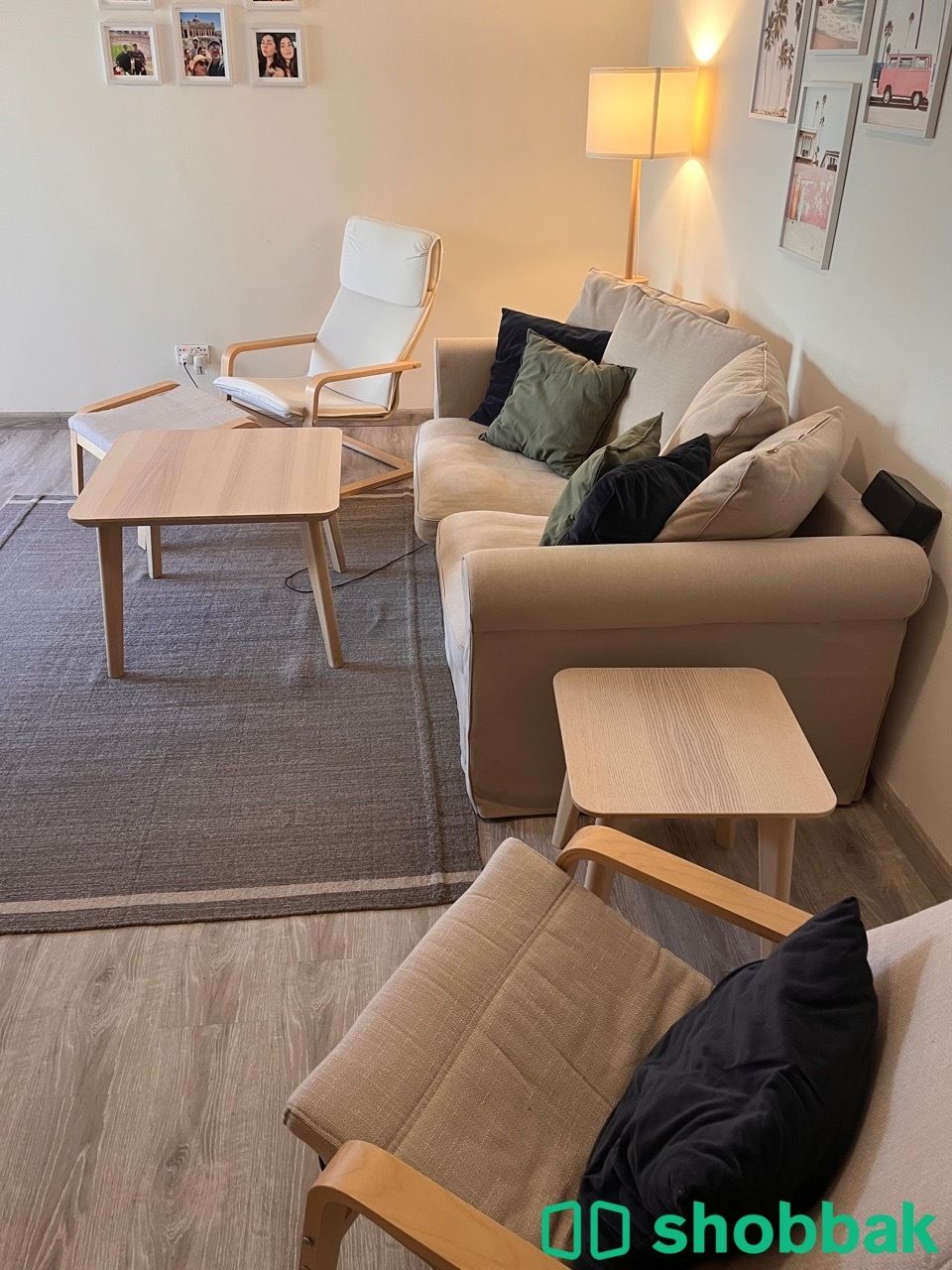 Sofa Bed + full living room شباك السعودية