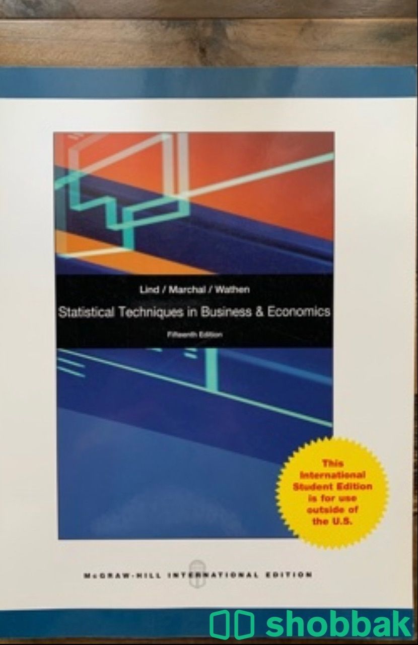 Statistical techniques in business and economics  Shobbak Saudi Arabia