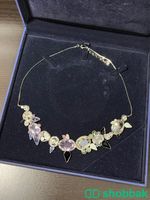 Swarovski Gemstones Necklace. شوارفسكي شباك السعودية