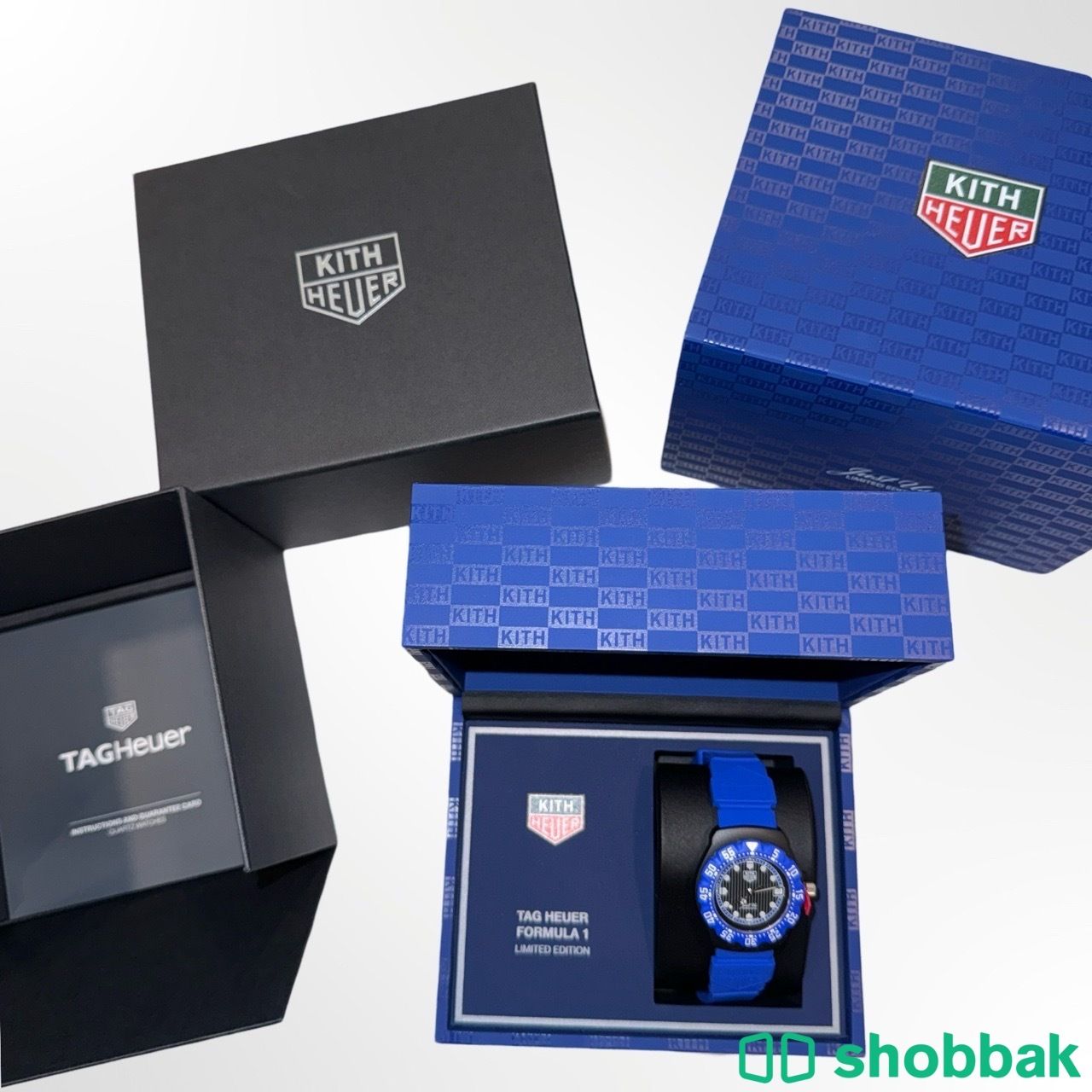 Tag Huer x Kith F1 limited 825 ساعه تاغ هوير وكيث وفورملا شباك السعودية