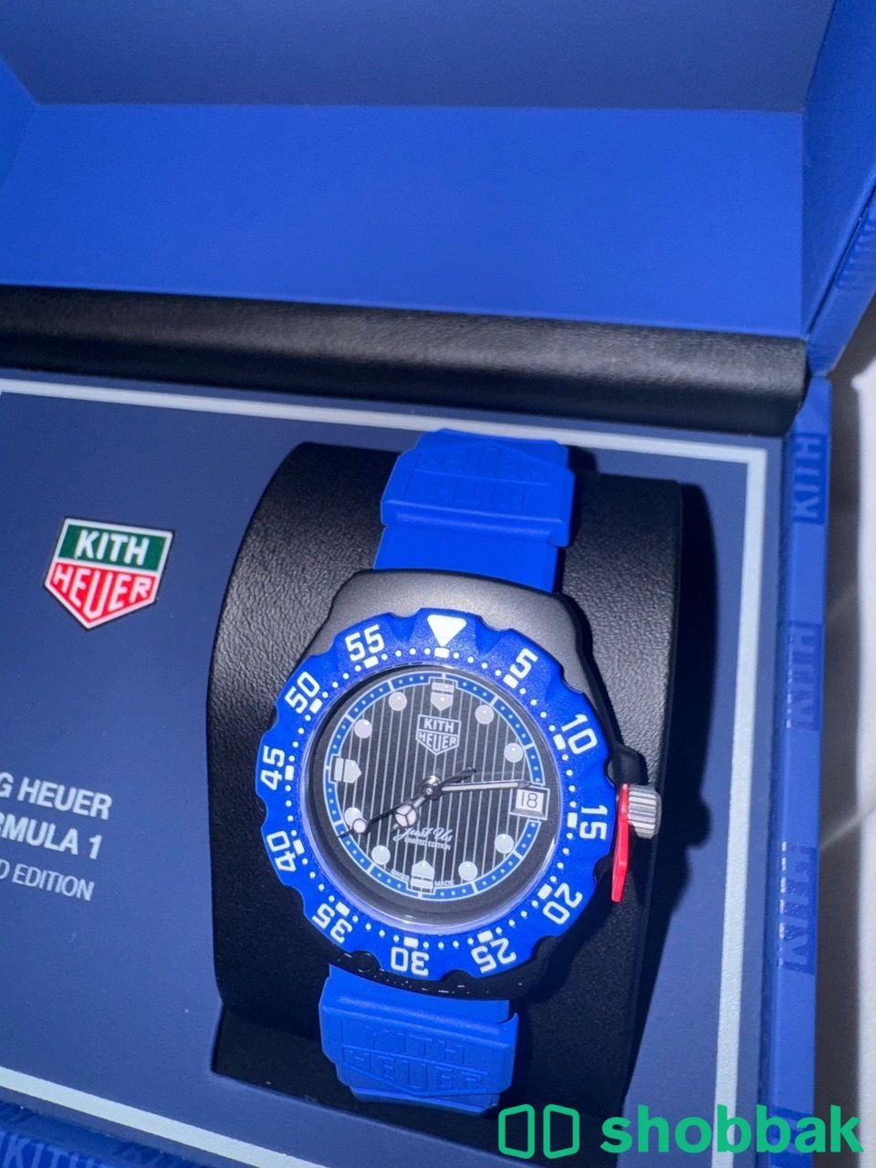 Tag Huer x Kith F1 limited 825 ساعه تاغ هوير وكيث وفورملا شباك السعودية