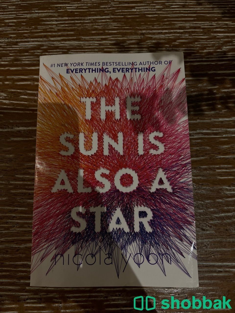 The sun is also a star- Nicola yoon Shobbak Saudi Arabia