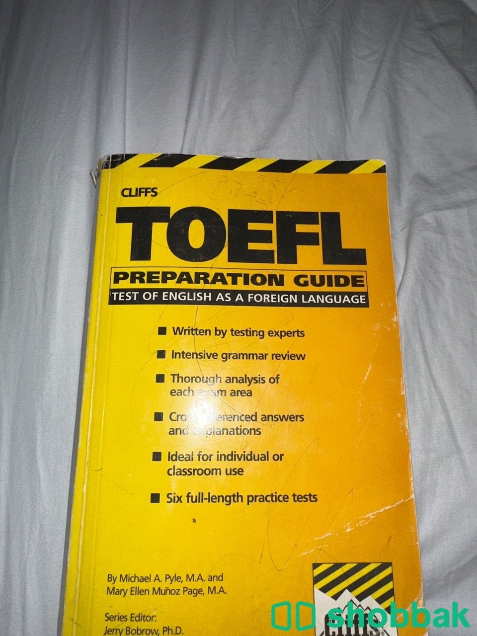 Toefl preparation guide cliffs شباك السعودية