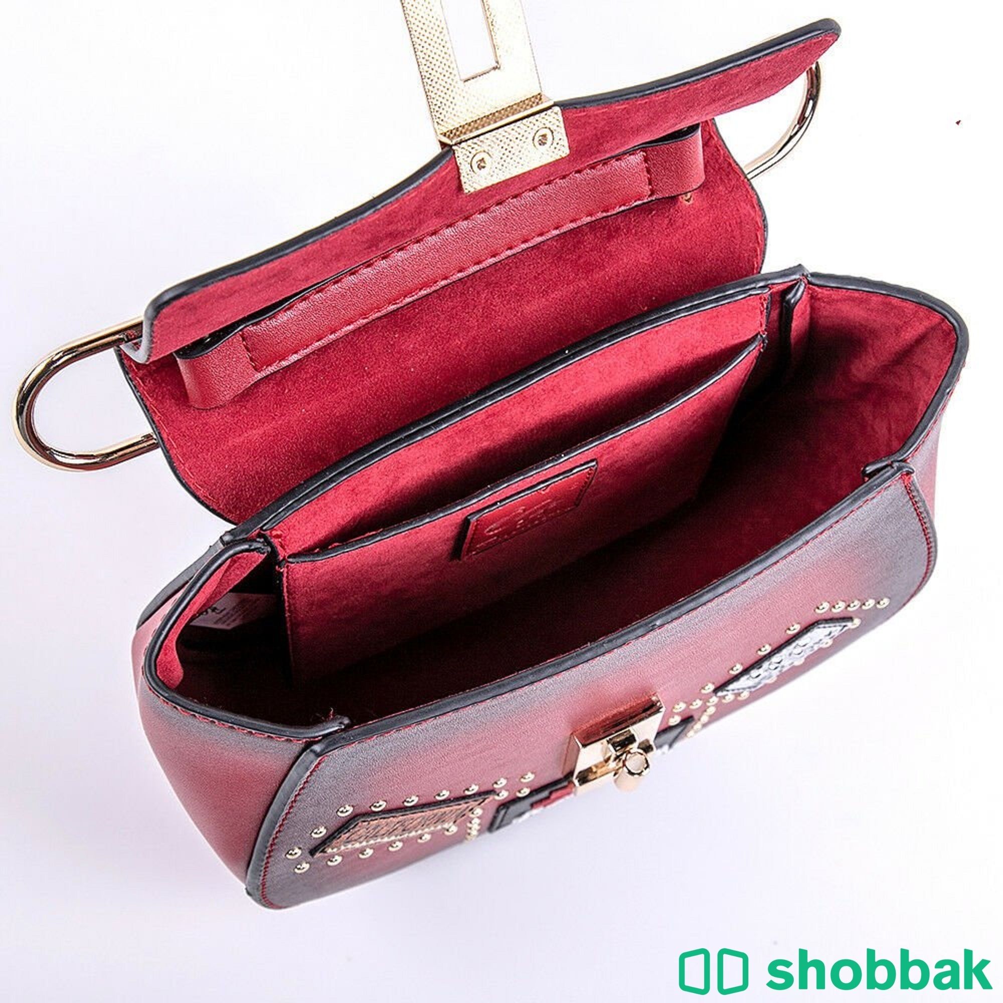 Women Lady Leather Handbag  Shobbak Saudi Arabia