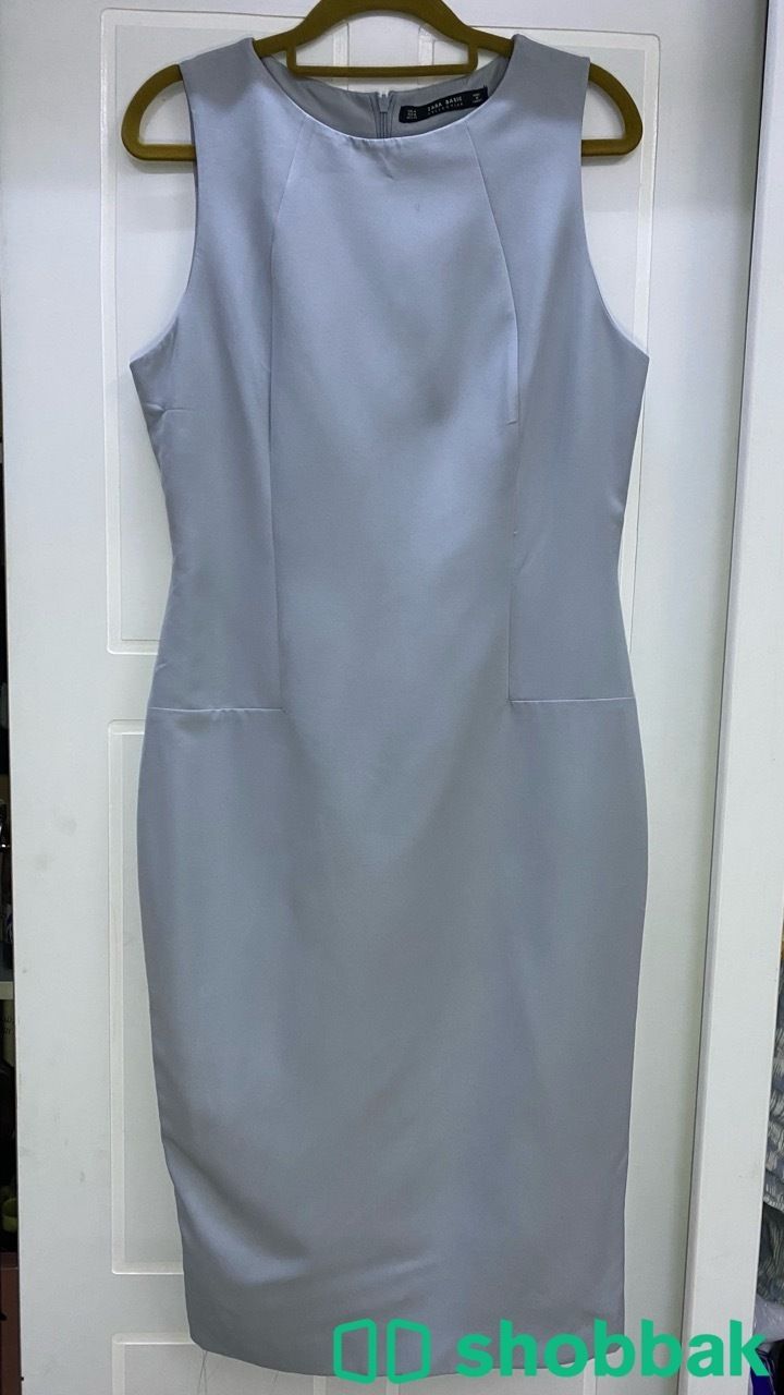 Zara basic slim dress فستان زارا بيسك جديد Shobbak Saudi Arabia