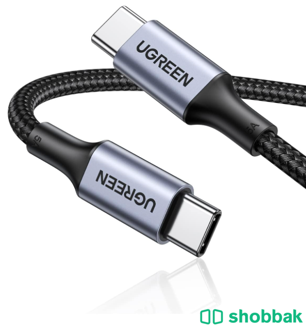 أسلاك شحن Ugreen USB-C 100W 2M Shobbak Saudi Arabia