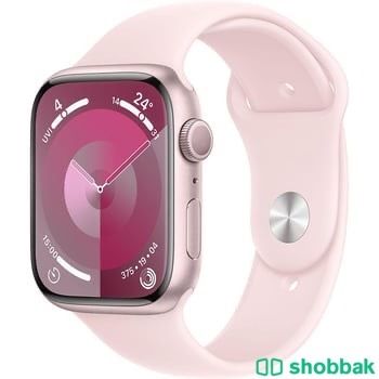 ابل واتش الإصدار 9 لون وردي فاتح 41Mm apple watch series 9 41mm light pink  شباك السعودية