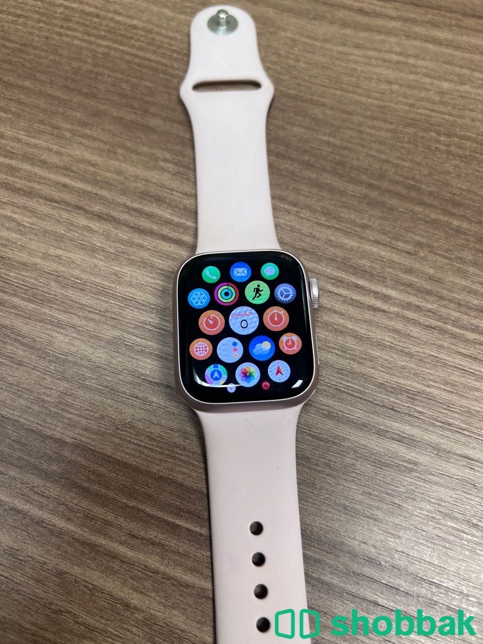 ابل واتش الإصدار 9 لون وردي فاتح 41Mm apple watch series 9 41mm light pink  Shobbak Saudi Arabia