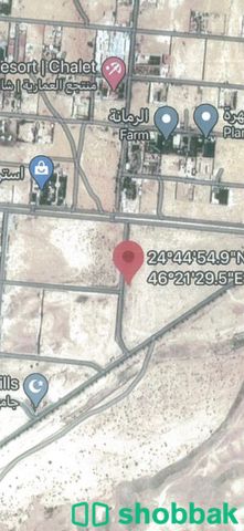 ارض للبيع ، المساحة 10,752 Shobbak Saudi Arabia