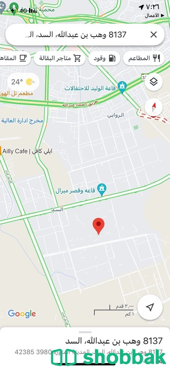 ارض للبيع في شوران Shobbak Saudi Arabia